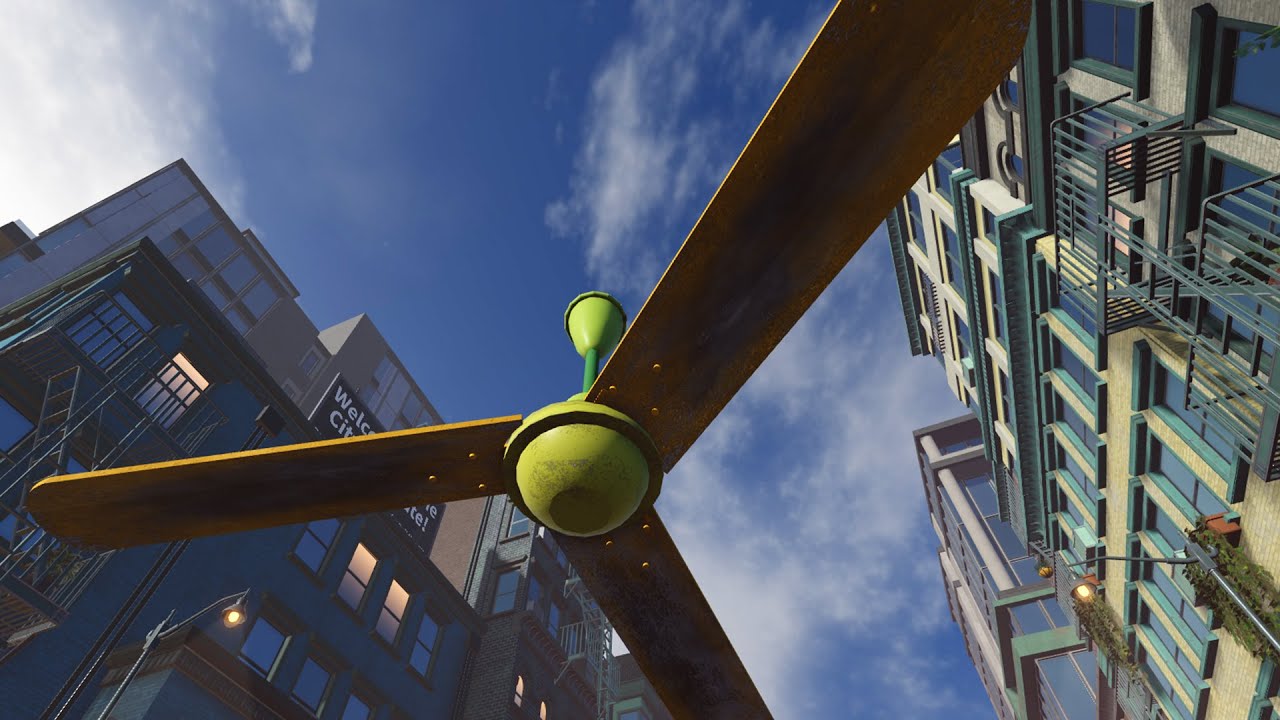 Many Wobbly Ceiling Fan Broken In The Garden | Roblox