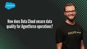 How does Data Cloud ensure data quality for Agentforce operations?