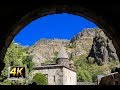 Geghard monastery. Armenia in 4k (Ultra HD)