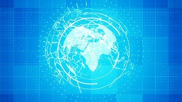 3D Globe News Background Motion Graphics