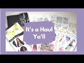 It's an April Planner Haul