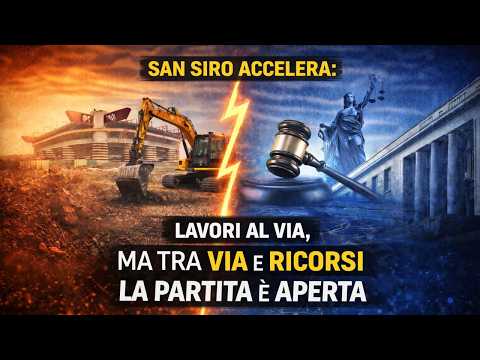 Video San Siro accelera: lavori al via, ma tra VIA e ricorsi la partita è aperta