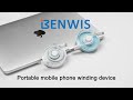 Benwis portable mobile phone winding device