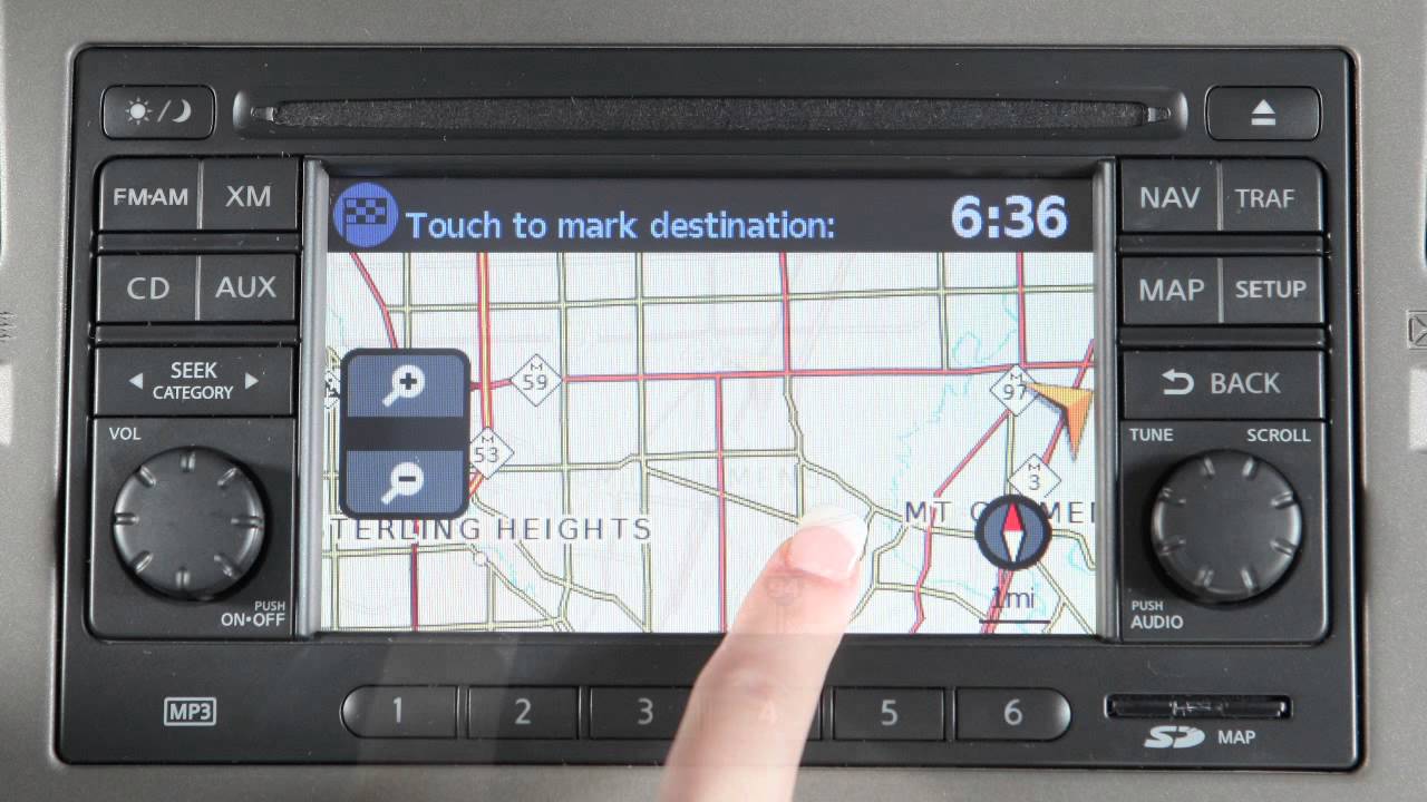 2012 NISSAN NV - Map - YouTube