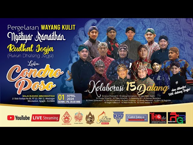 🔴 LIVE WAYANG KULIT KOLABORASI 15 DALANG JOGJA, RUDHAL JOGJA RUKUN DHALANG JOGJA class=