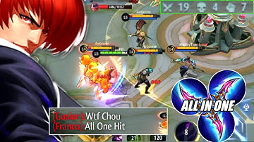CHOU BRUTAL DAMAGE BUILD!! (all in one item) ABNORMAL DAMAGE HACK ❗| CHOU BEST BUILD 2023 | MLBB