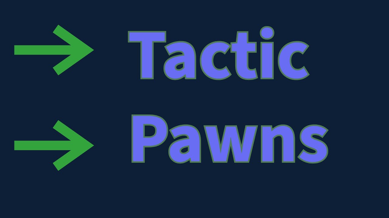 Тактика и пешки!
