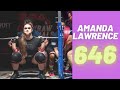 AMANDA LAWRENCE (USA) 646 kg 142.lbs @84 kg Unofficial WR