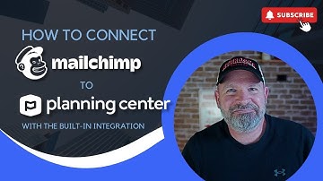 How to Connect Planning Center with MailChimp to Email Lists Over 500 People | Step-by-Step Tutorial