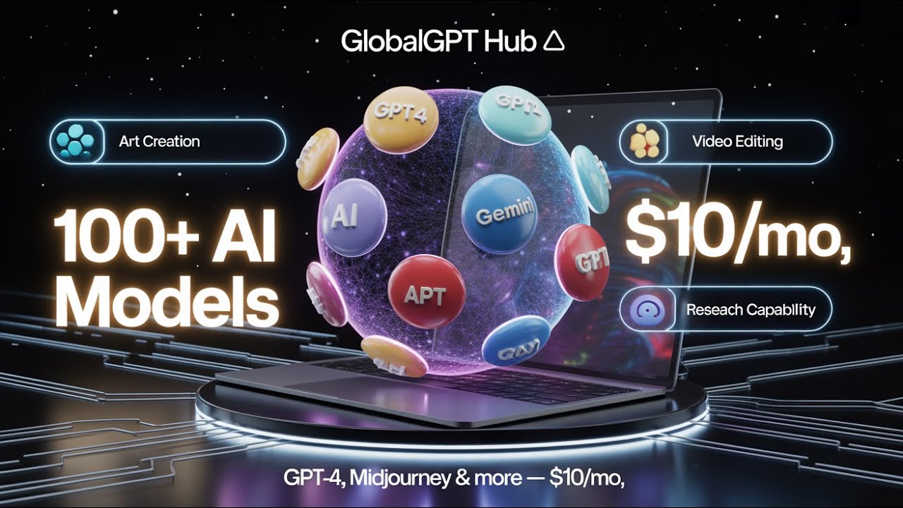 Explore 100+ AI Models on GlobalGPT