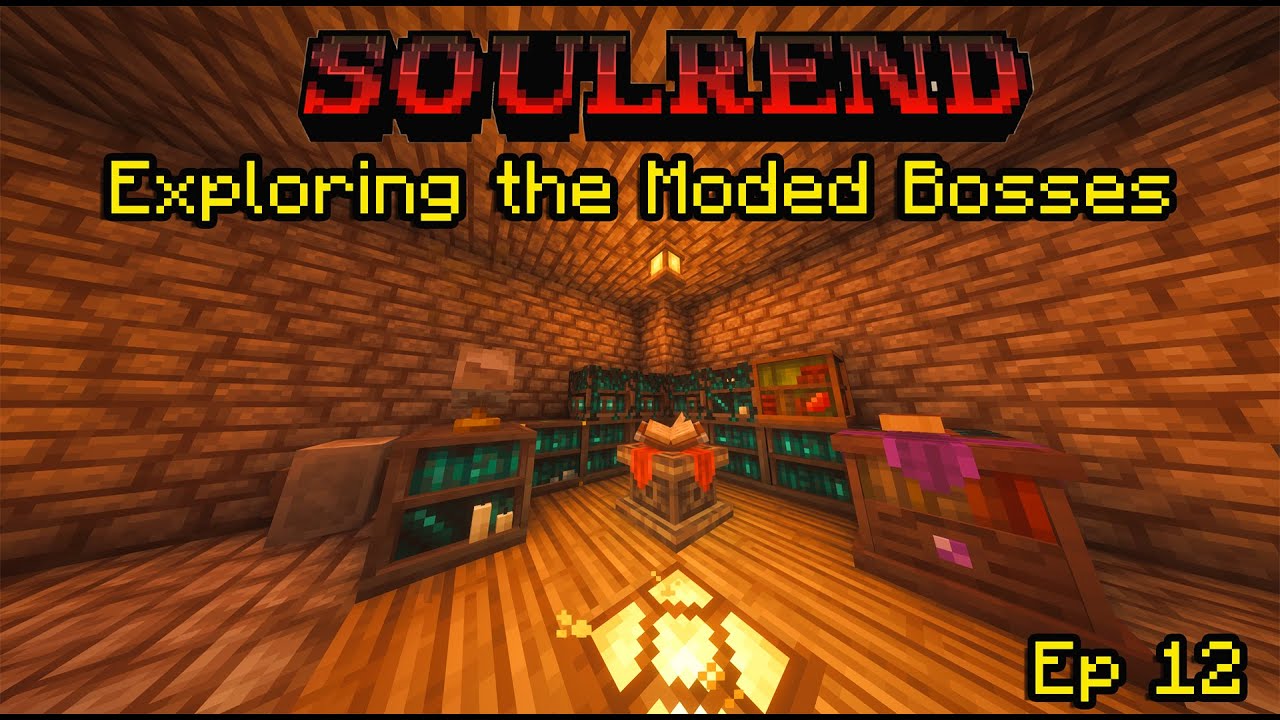 Soul Rend Minecraft Fighting Some Mini-Bosses And Exploring -Soul Rend Ep 12 - YouTube