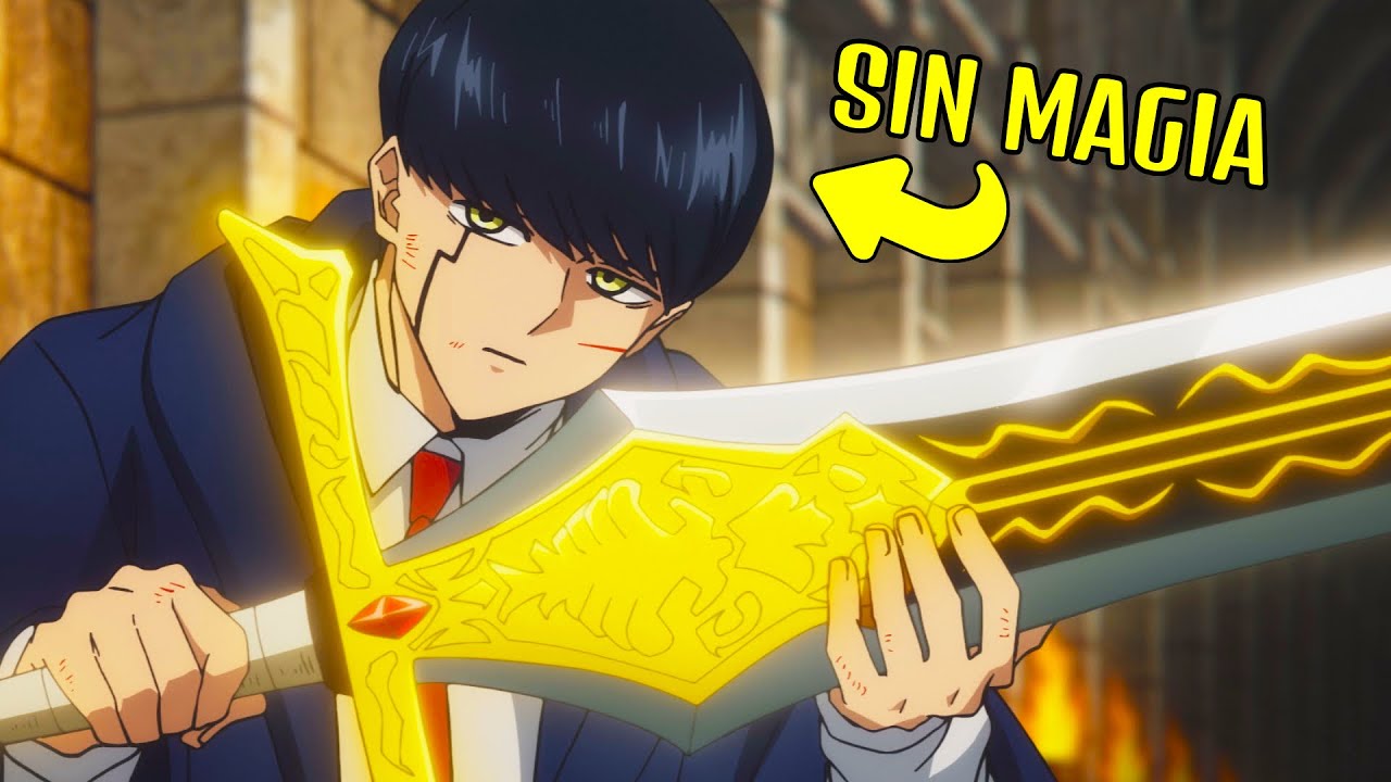 🔶EL CHICO Que nació SIN MAGIA Pero Resulto ser una persona  RIDICULAMENTE PODEROSA. Mashle - Resumen