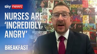 Nurses are 'incredibly angry at the way the government has treated them' - shadow health minister