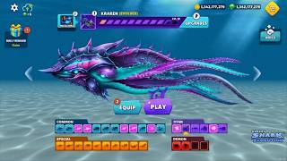 Hungry Shark Evolution - New Evolved Kraken Coming Soon Update - All 40 Sharks Unlocked screenshot 3