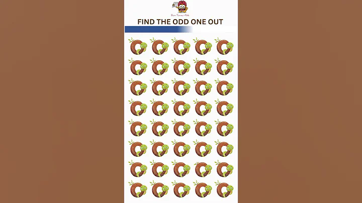 Only Sharp Eyes 👁 People can Find The Odd One Out Here | Emoji Puzzle | Eye Test  #shorts #oddoneout