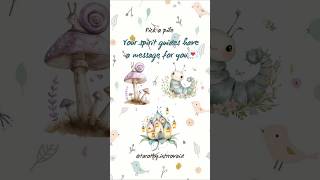 Your spirit guides have a message for you | Pick a card tarot reading | Angel message #tarotreading