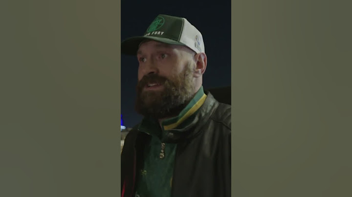 Tyson Fury Arrives At Kingdom Arena For Oleksandr Usyk Rematch