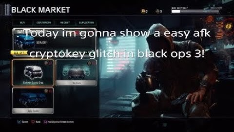 BO3 Easy AFK cryptokey glitch (Black ops 3 Easy AFK cryptokey glitch)