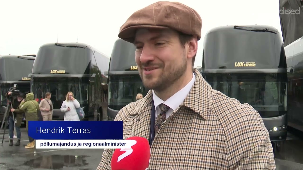 TV3 uudised: Edaspidi saab pealinnast Tartusse vurada uute kahekordsete bussidega