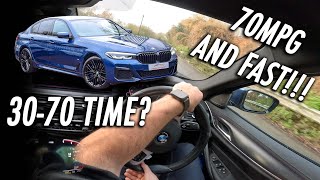 2020 BMW 530D XDRIVE DRIVING POV/REVIEW // THE BEST 5 SERIES!!!