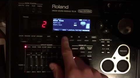 How To Get The Perfect Kick Sound Out Of Your Roland TD30 Module.