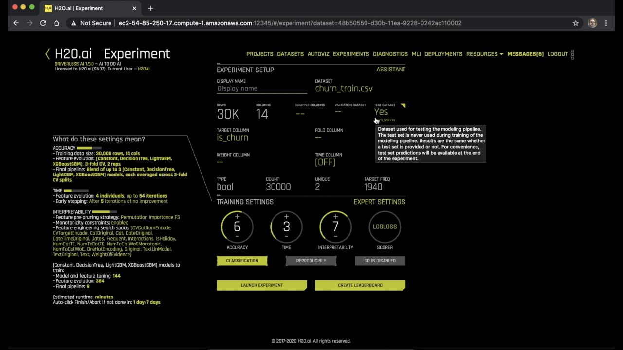 [FRENCH] Démonstration de H2O Driverless AI