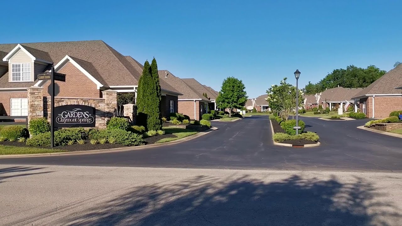 Short video to entrance to the Gardens of Claymont Springs YouTube