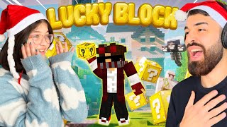 ვტეხავთ LUCKY BLOCK -ებს ანამარიასთან ერთად! | Minecraft