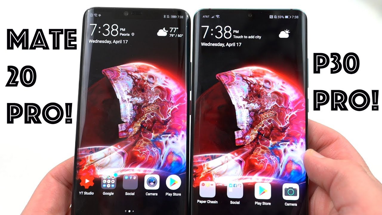 Huawei P30 Pro vs Mate 20 Pro: Differences That Matter! - YouTube