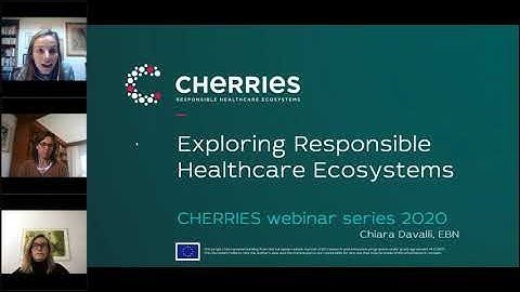 CHERRIES Webinar Series 2020 | Ep.2 RRI practices in healthcare