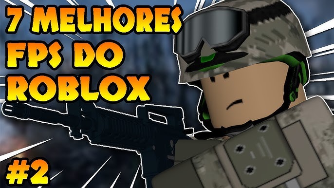 OS 18 MELHORES JOGOS DE TIRO NO ROBLOX PARA JOGAR COM OS AMIGOS! 