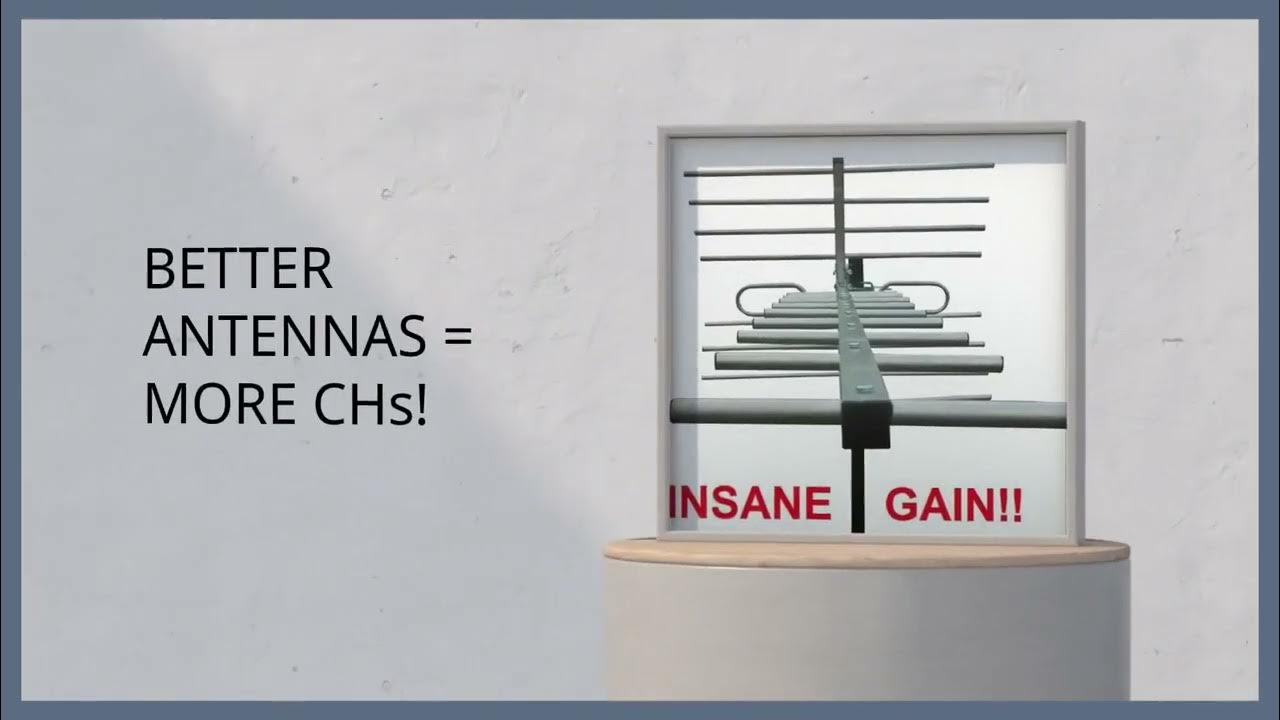 Range Xperts XPS 1500 Long Range VHF/UHF Antenna Intro YouTube