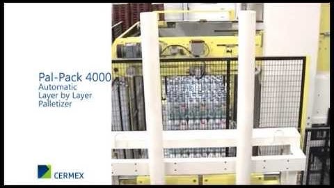 Automatic layer by layer palletizer : Pal-Pack 4000