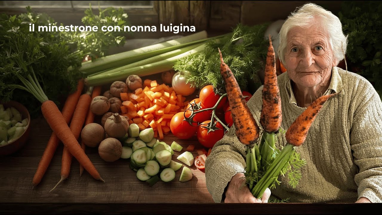 IL MINESTRONE CON NONNA LUIGINA