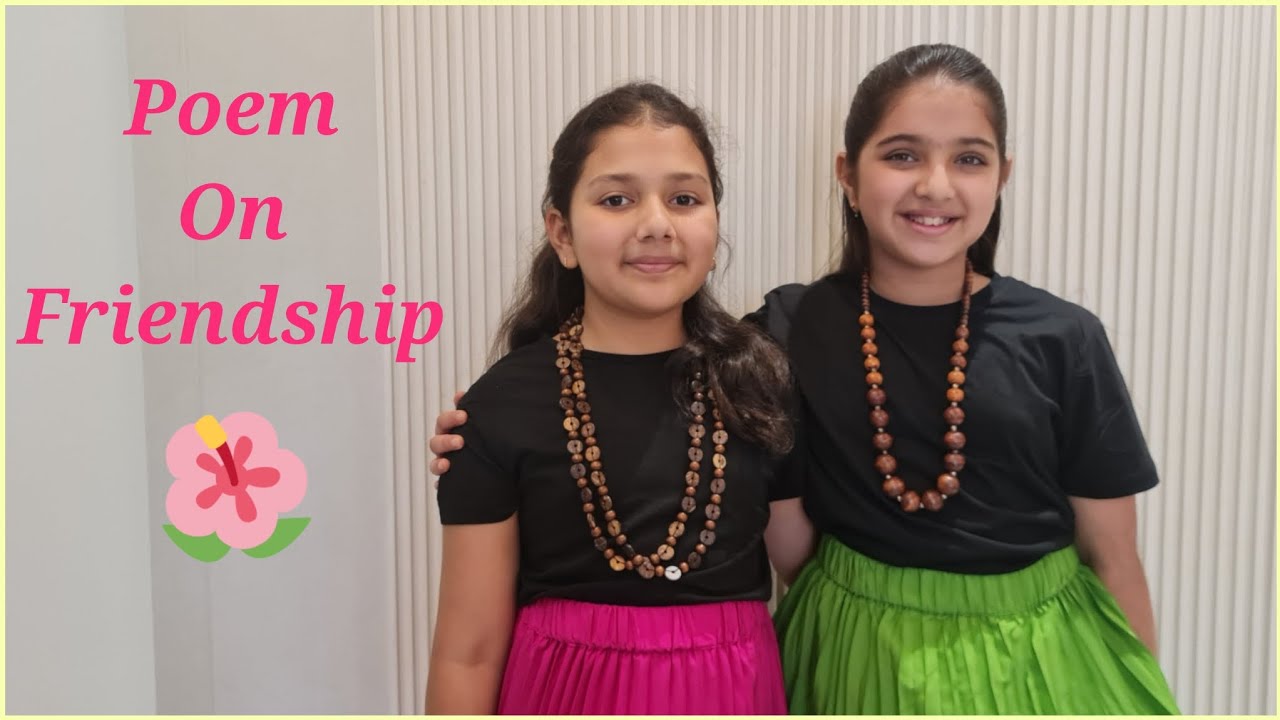 Poem on frienship| Happy Friendship Day|A poem for my best friend | Friendship Day Poem in english