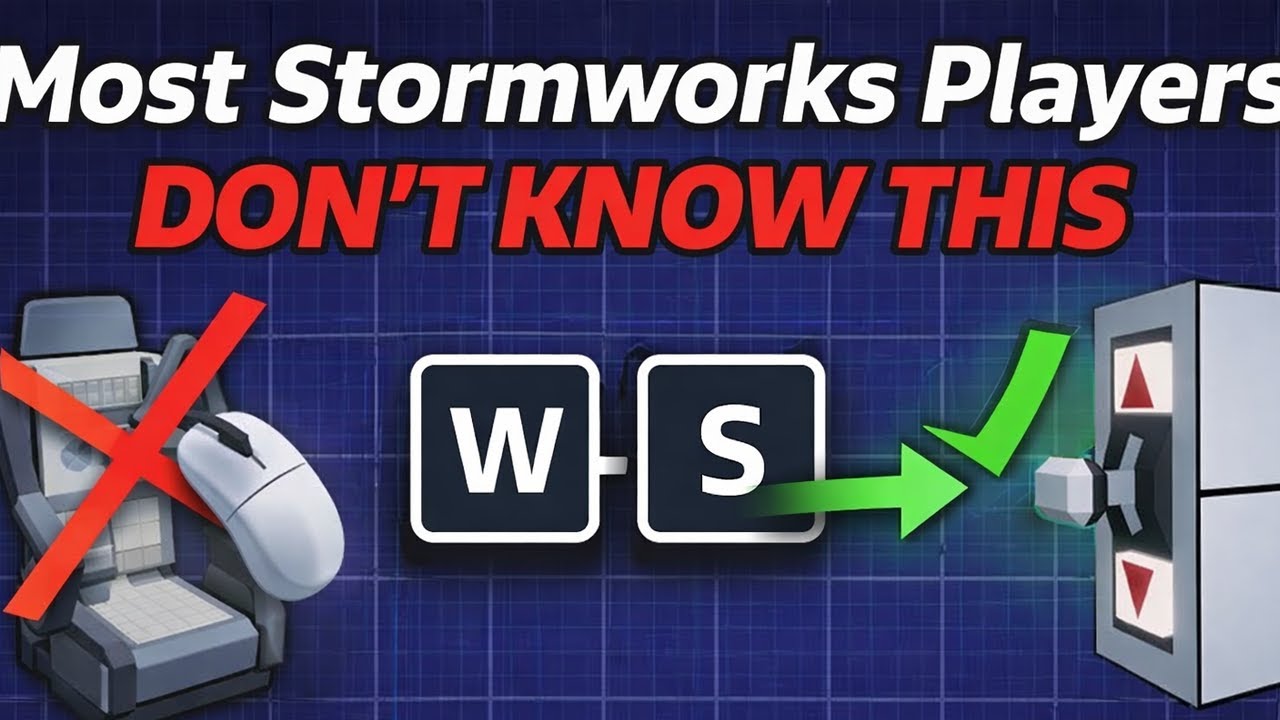 Most Stormworks Players Don’t Know This Throttle Trick