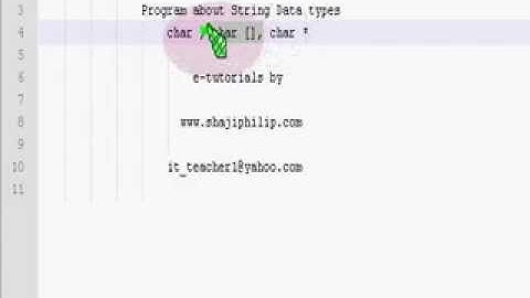 C C++  Programming Tutorial 34 String Pointers