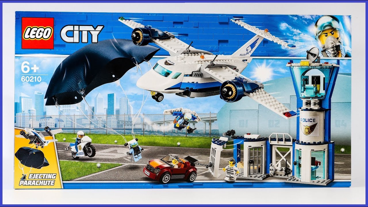 lego city ejecting parachute