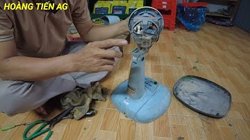sửa quạt cắm điện không chạy được rất đơn giản ai cũng làm được