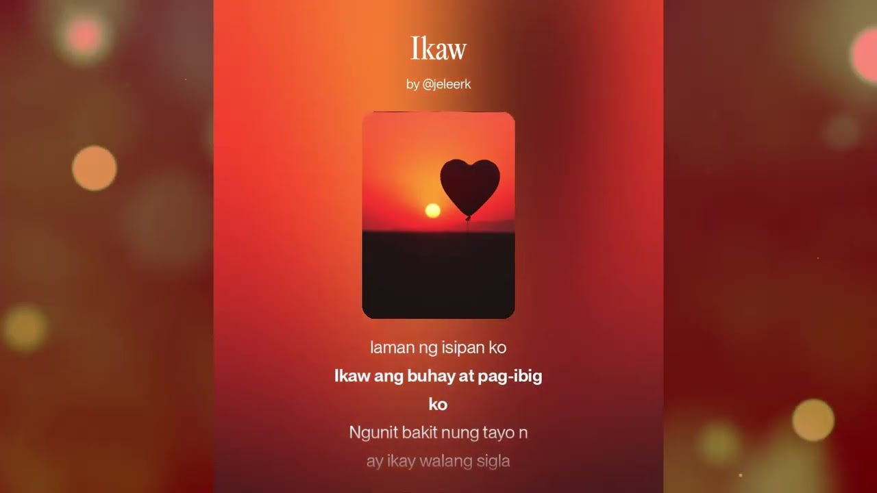 Kim Chatto - Ikaw (Official Lyric Video)