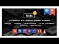 Fekra  responsive onemulti page joomla template  themeforest templates