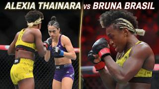 Alexia Thainara vs Bruna Brasil UFC Fight Night Seattle
