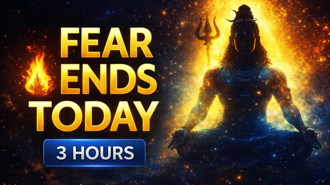 LISTEN 3 MINUTES 🔥 Shiva Removes Fear & Negative Energy | 3H Morning Activation Mantra