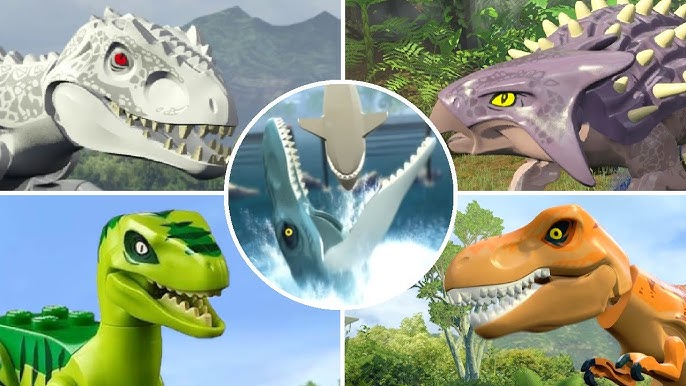 Lego Jurassic World O Mundo Dos Dinossauros - Ragnar Games