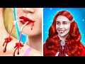 💖 BARBIE WAS ADOPTED BY VAMPIRE🦇 How to Become Vampire 💊 Surviving Guide by 123GO!