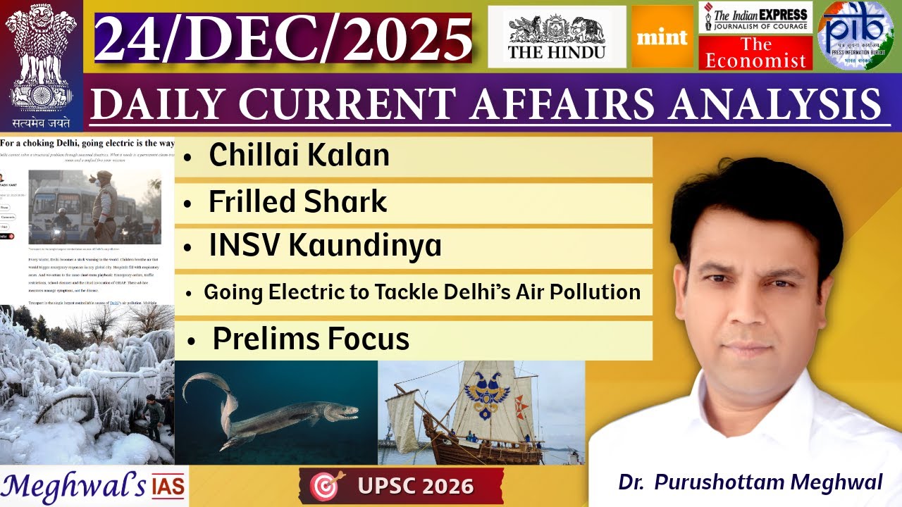24 December 2025: Daily Current Affairs Analysis |The Hindu |Indian ...