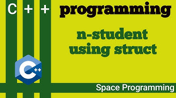 program to store n - student record using structure C++ | C++ Struct 2