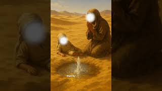 The story behind Zamzam water #trendingshorts #islamiccontent #muslimshorts #islamicstories #islamic