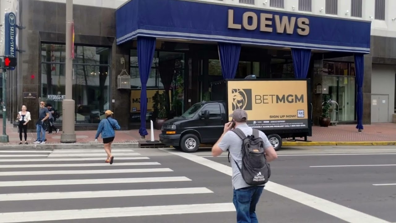 BetMGM New Orleans Mobile Billboard Campaign | LED Truck Advertising