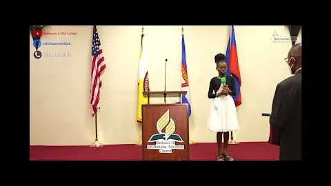 Lael singing Break Every Chains ( Tasha Cobbs)